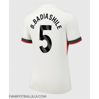 Chelsea Benoit Badiashile #5 Tricou Fotbal Replică 2025-26 Femei Deplasare